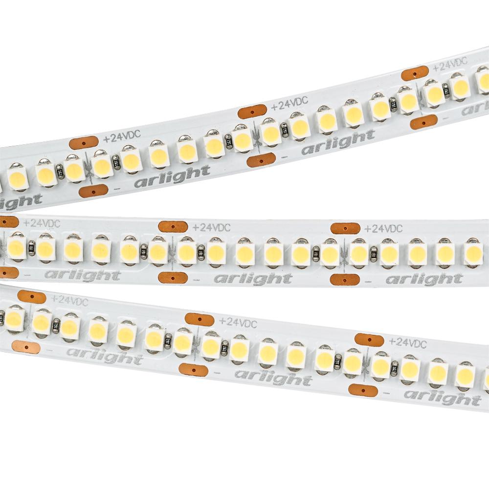 Светодиодная лента Arlight 017430 RT6-3528-240 24V White 4x (1200 LED), 5 метров