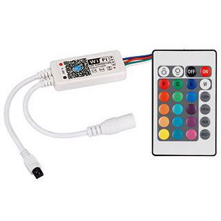 Контроллер Arlight 022404 LN-WIFI-IR24B-2 (12V, 96W, ПДУ 24кн, RGBW)