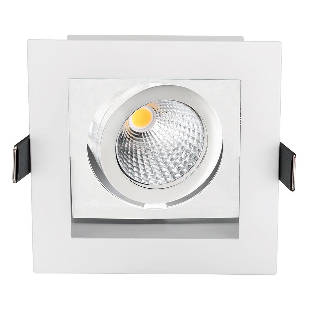 Встраиваемый светильник Arlight 024123 CL-KARDAN-S102x102-9W White (WH, 38 deg)