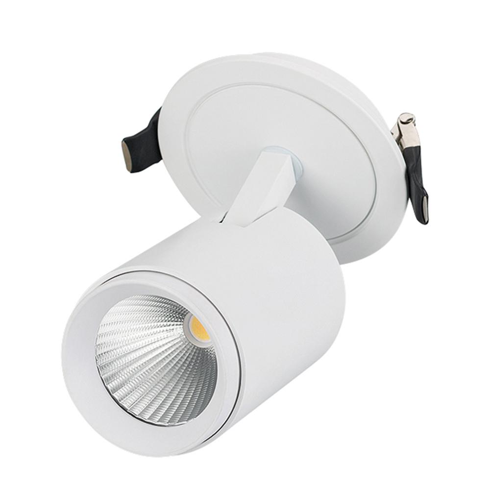 Встраиваемый светильник Arlight LGD-LUMOS-R62-9W Warm3000 (WH, 25 deg)