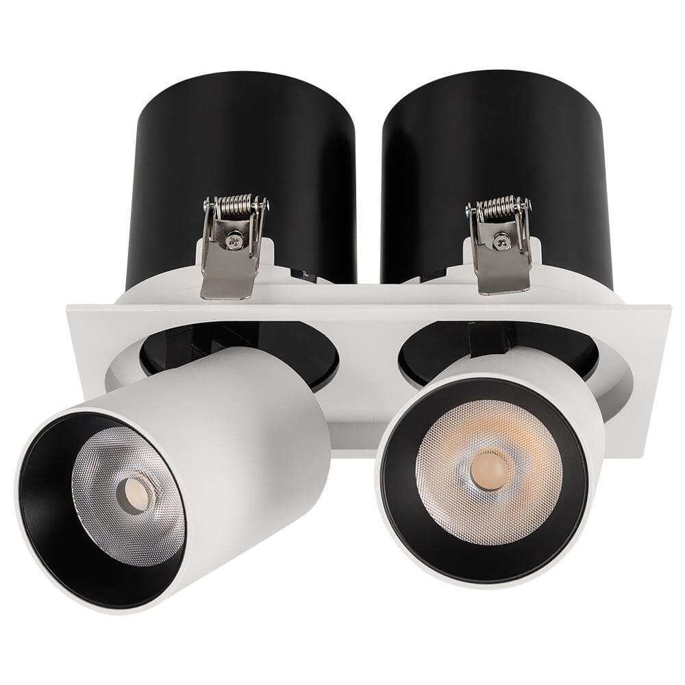 Встраиваемый светильник Arlight 026193 LGD-PULL-S100x200-2x10W White6000 (WH, 20 deg)