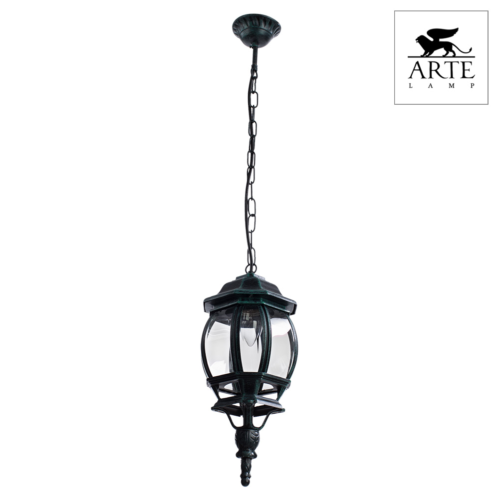 Уличный потолочный подвесной светильник Arte Lamp Atlanta A1045SO-1BG