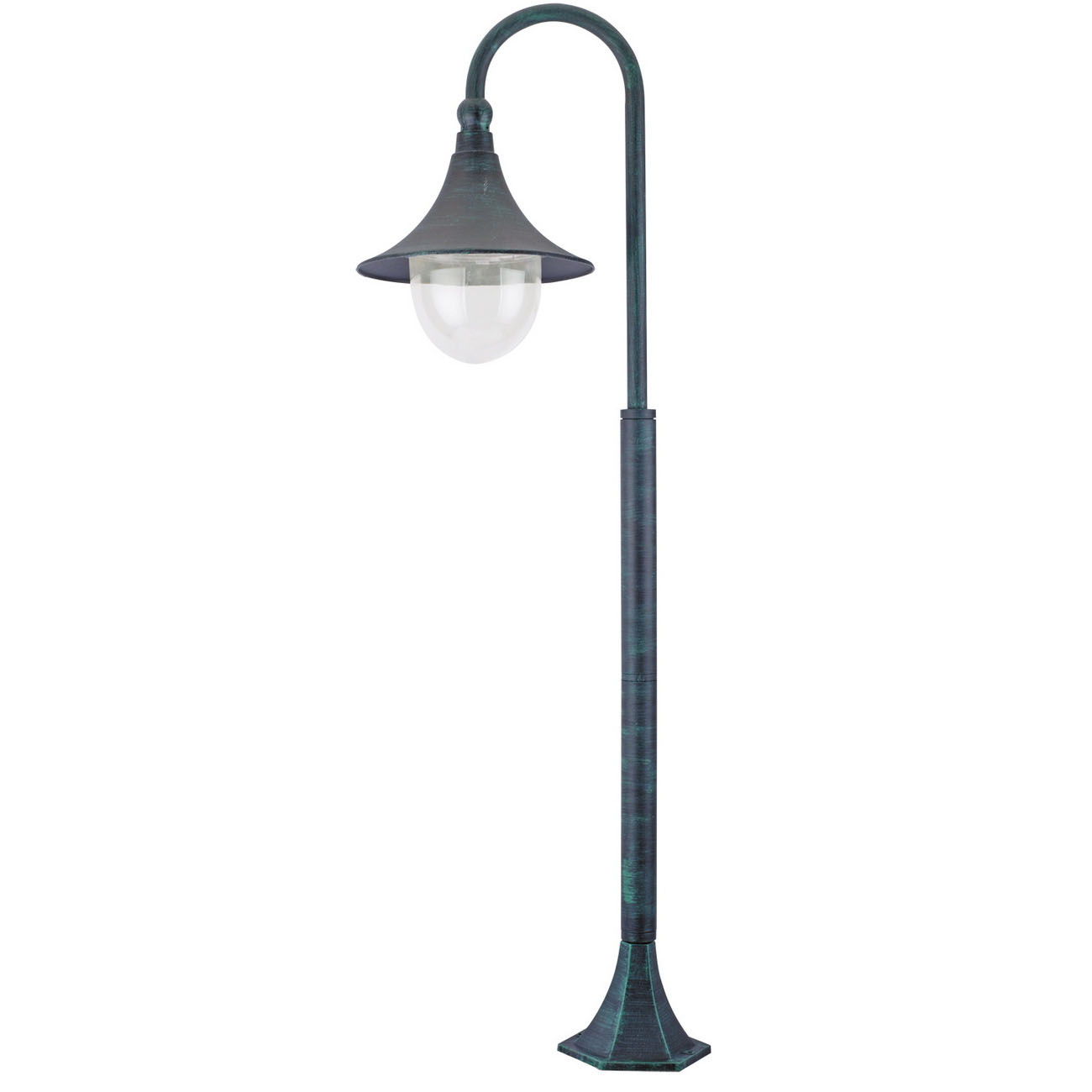 Уличный наземный высокий светильник Arte Lamp Malaga A1086PA-1BG
