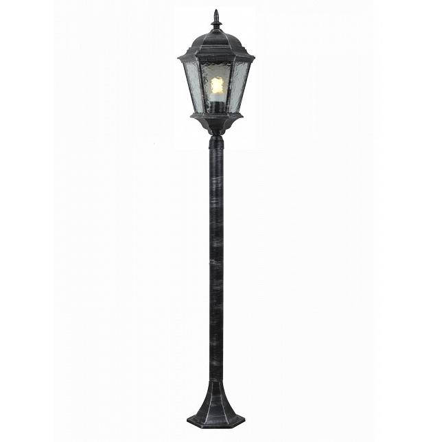 Уличный наземный высокий светильник Arte Lamp Genova A1206PA-1BS