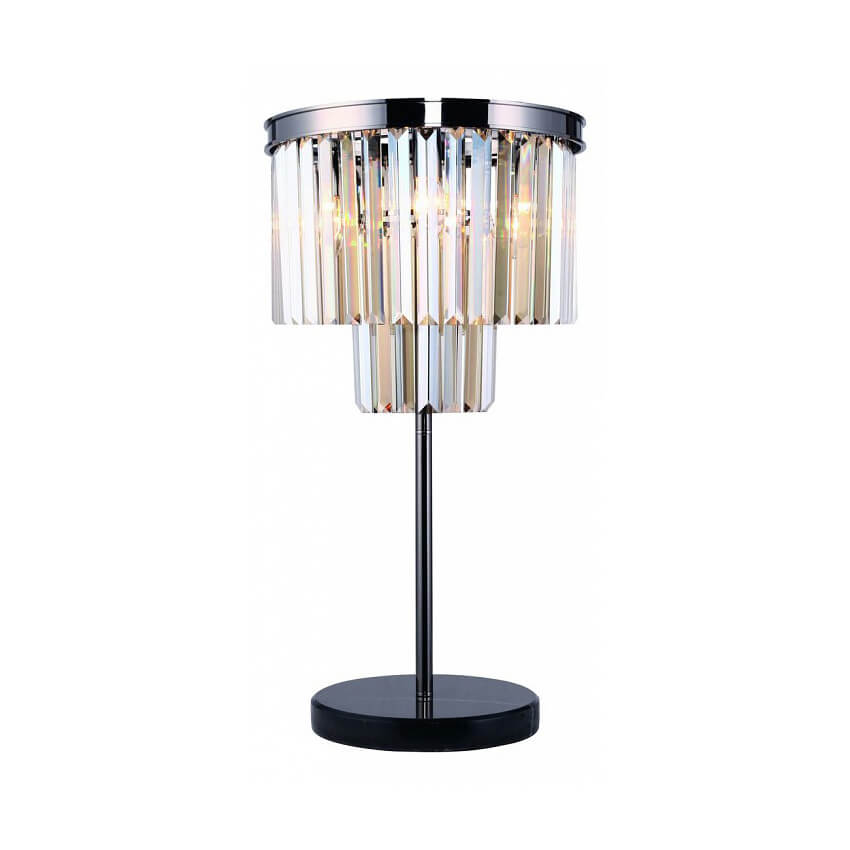 Настольная лампа декоративная Divinare Nova cognac 3002/06 TL-3
