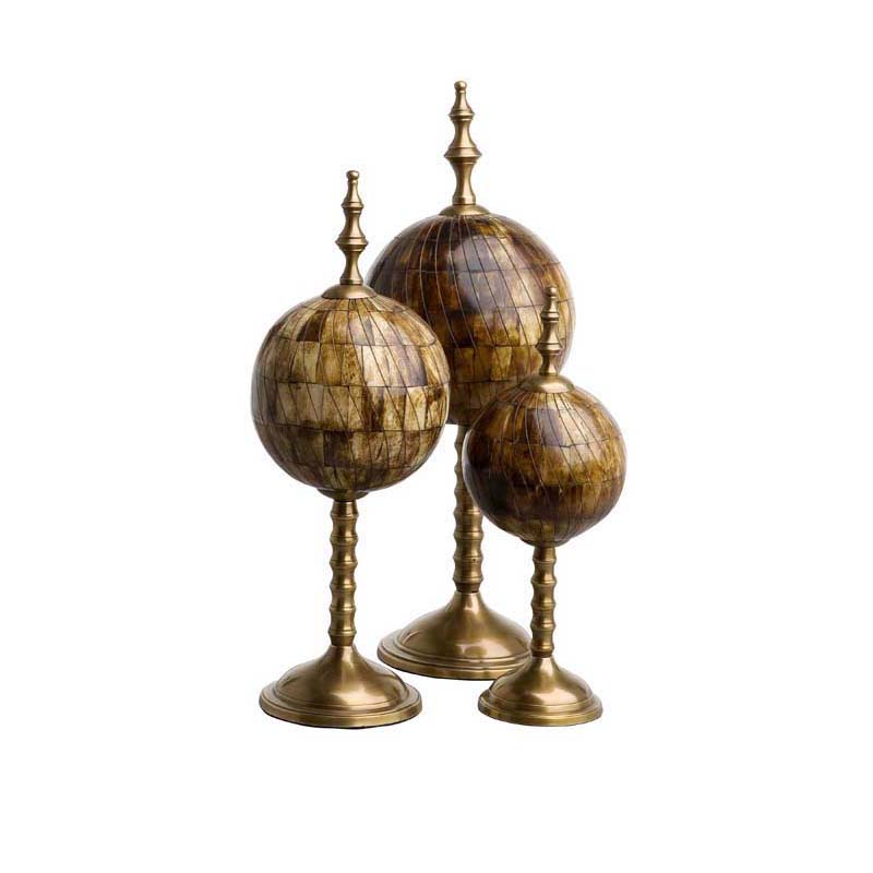 Декоративные шары 3 шт Eichholtz Leonardo 105799