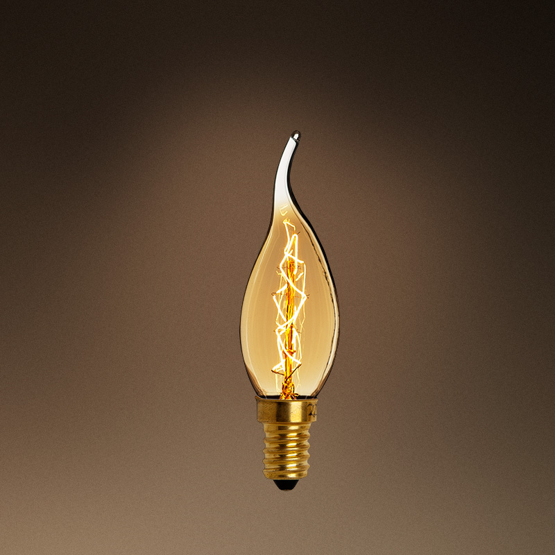 Светодиодная лампочка Eichholtz Bulb Candle Twist 108215, 6 шт