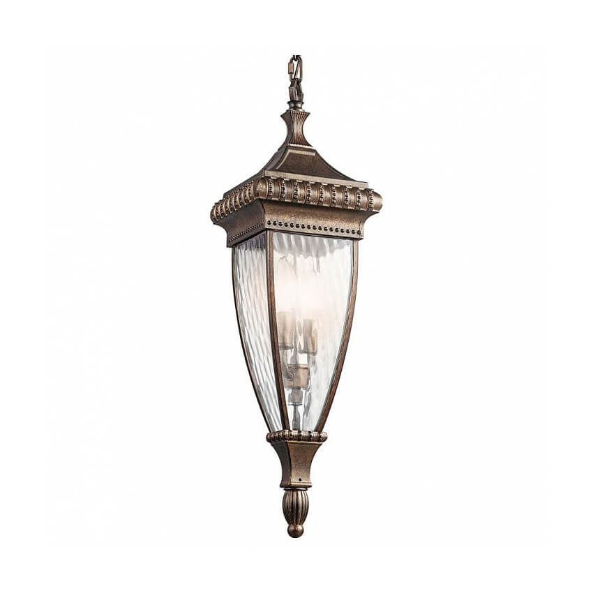Уличный потолочный подвесной светильник Kichler Venetian Rain KL/VENETIAN8/M