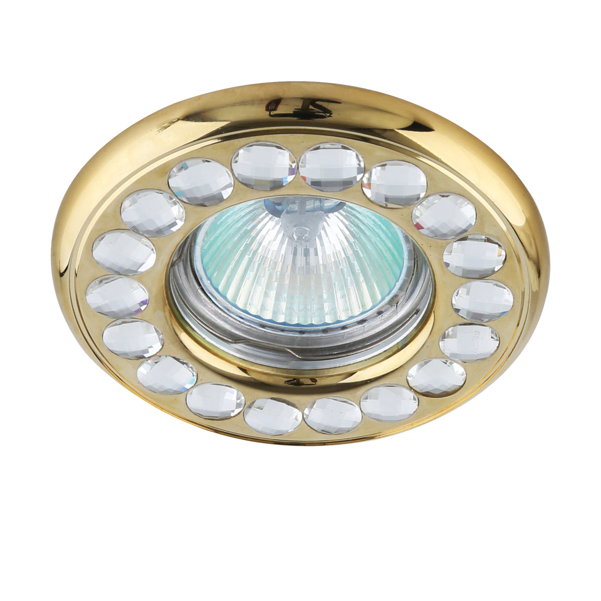 Светильник точечный встраиваемый декоративный с заменяемой ГЛН или LED лампой Lightstar Miriade 011902
