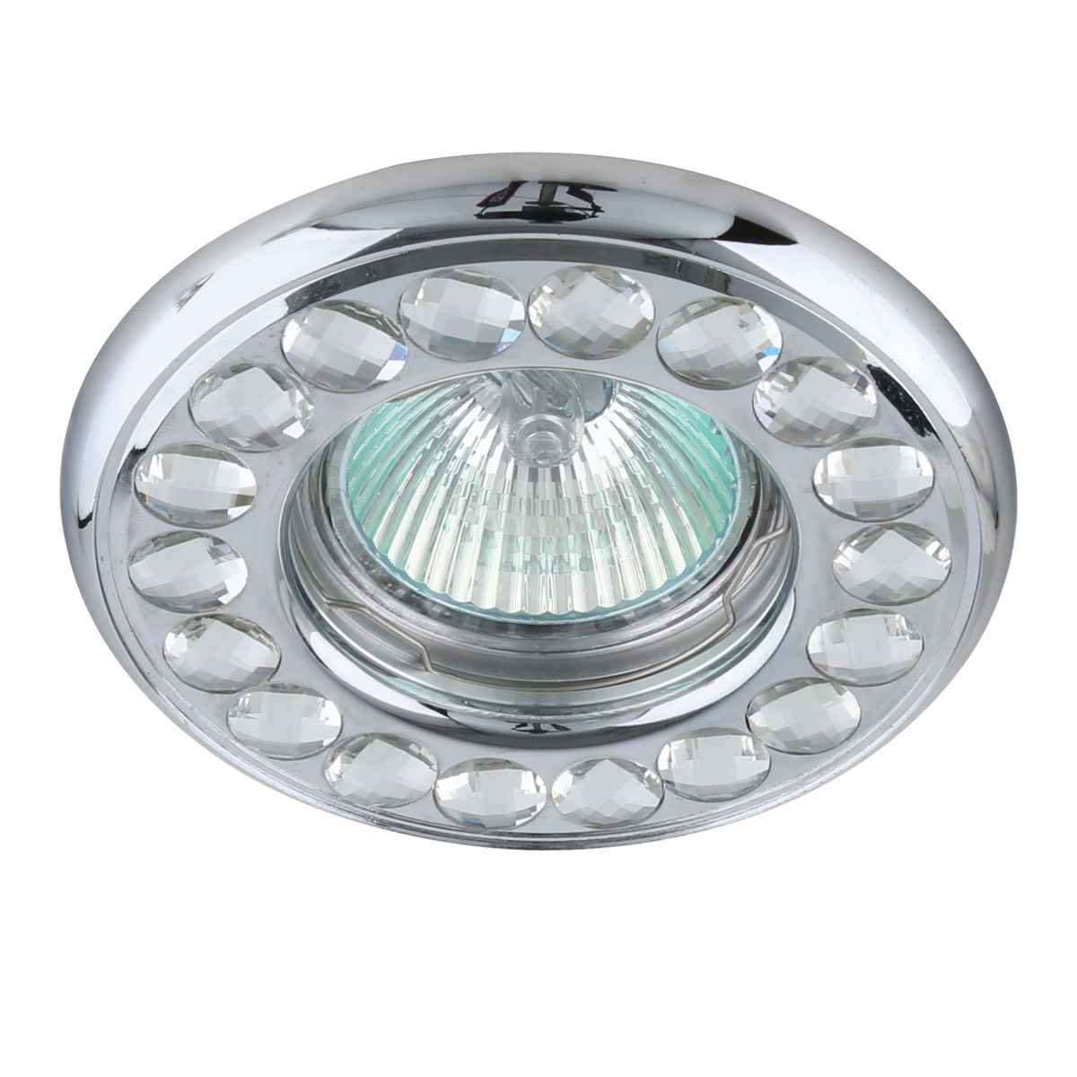 Светильник точечный встраиваемый декоративный с заменяемой ГЛН или LED лампой Lightstar Miriade 011904