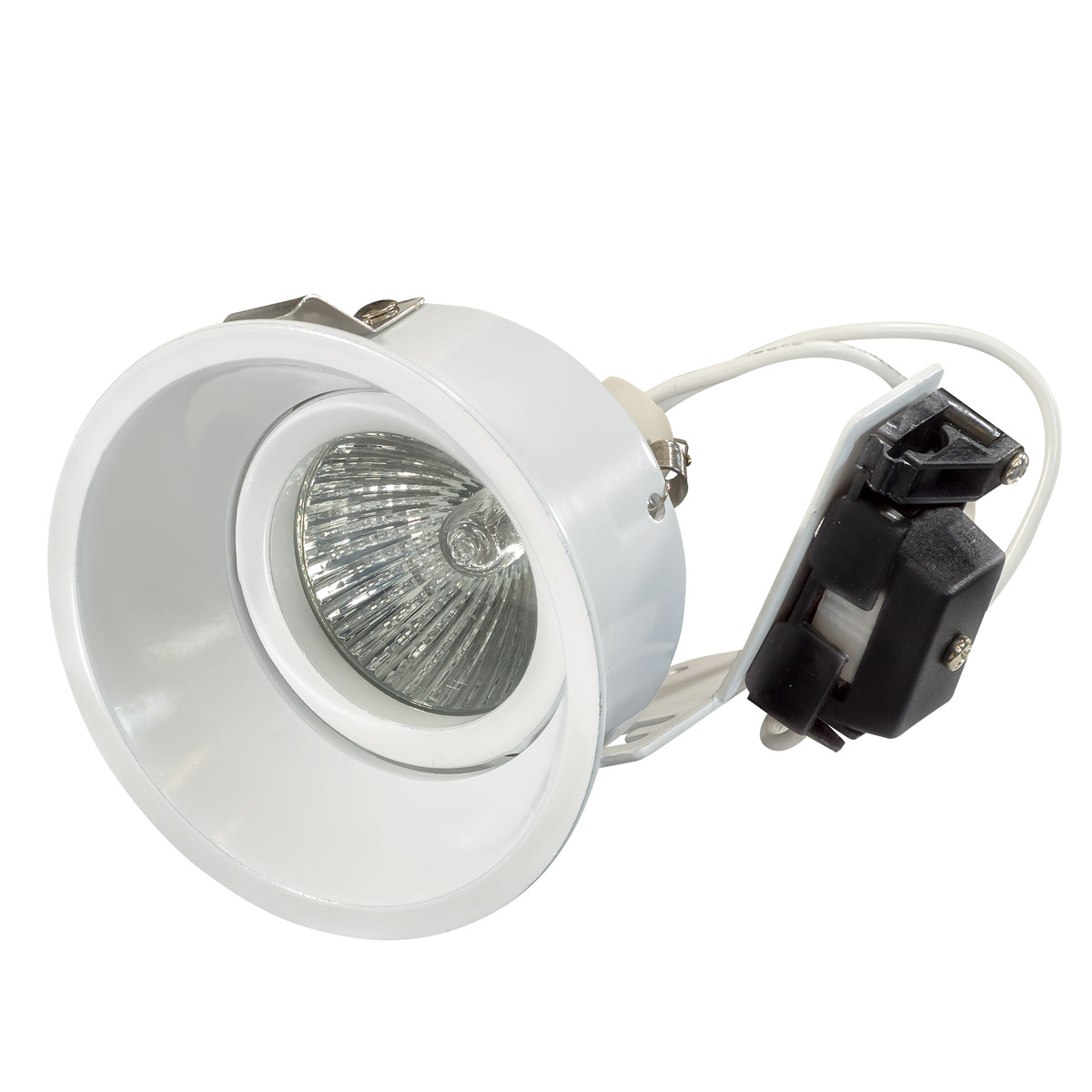 Светильник точечный встраиваемый декоративный с заменяемой ГЛН или LED лампой Lightstar Domino 214606