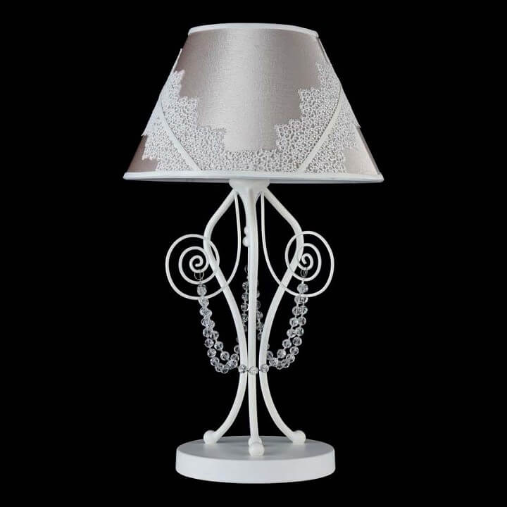 Настольная лампа декоративная Maytoni Lucy ARM042-11-W