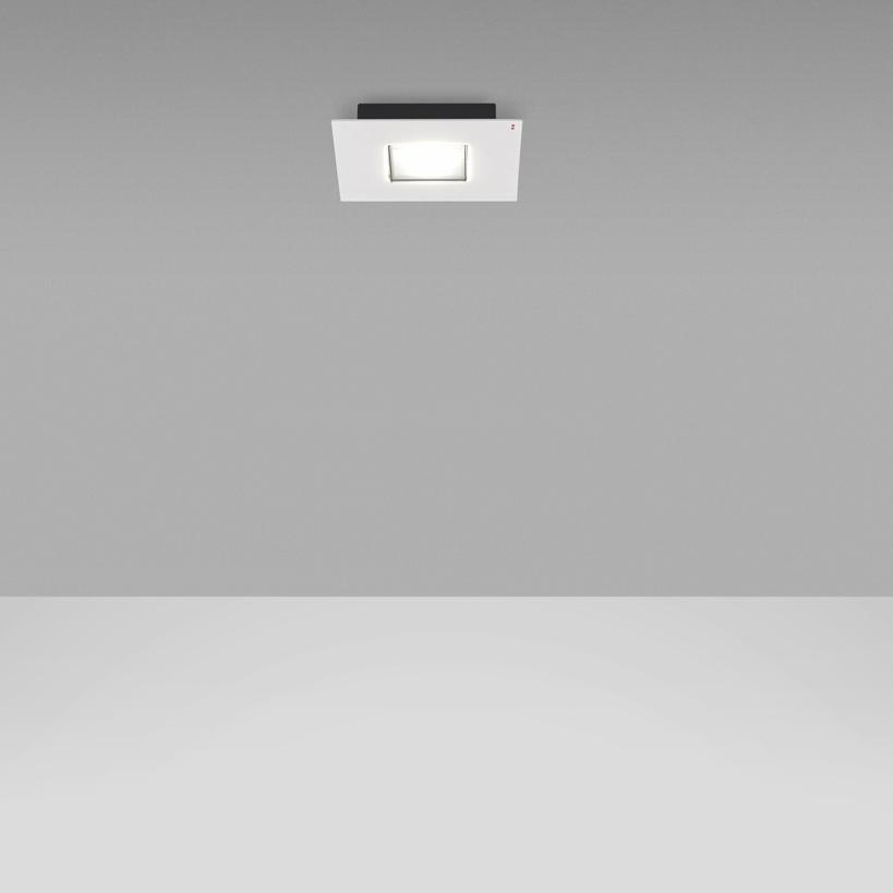 Накладной настенно-потолочный светильник Fabbian QUARTER F38 G07 01