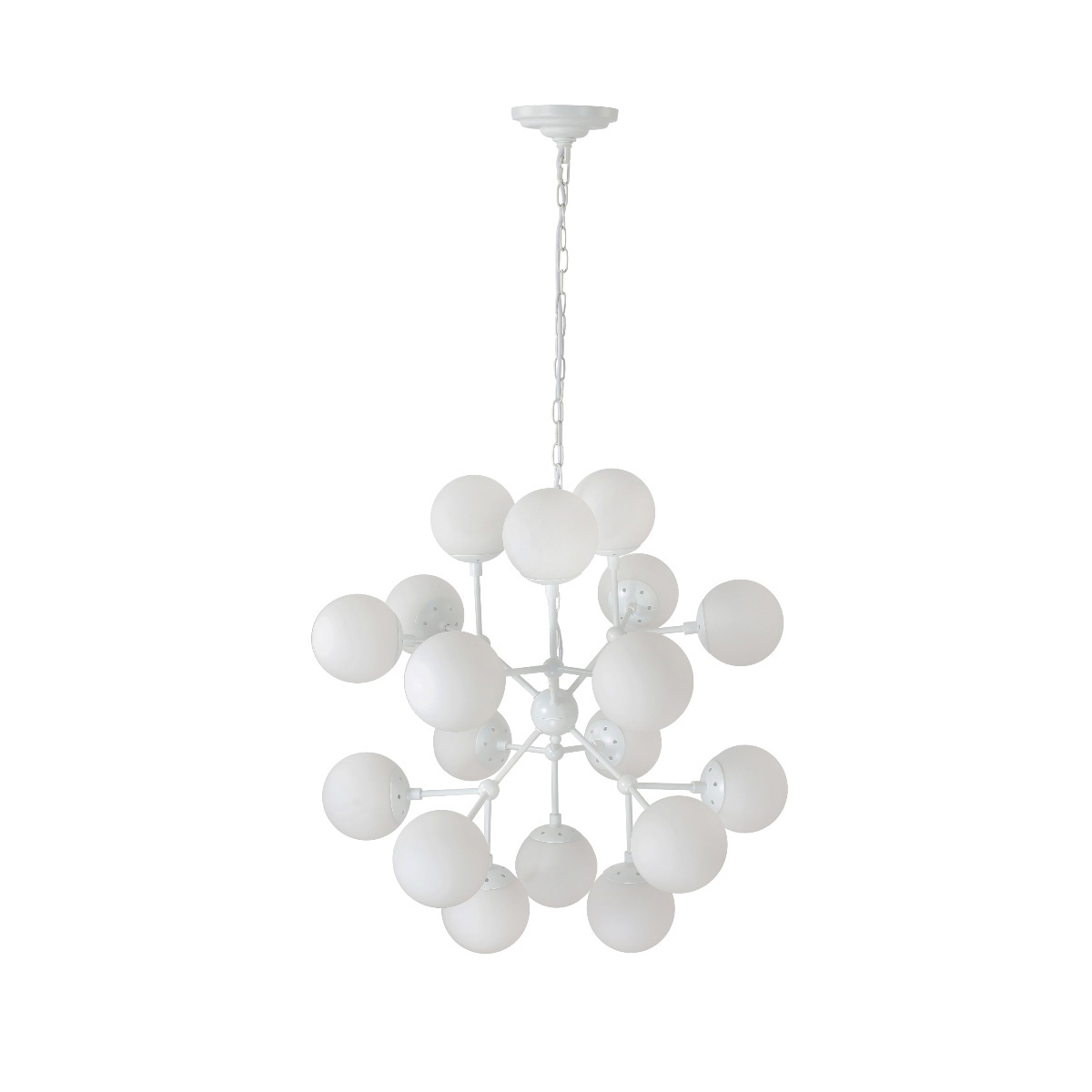 Потолочный подвесной светильник Crystal Lux MEDEA WHITE SP18