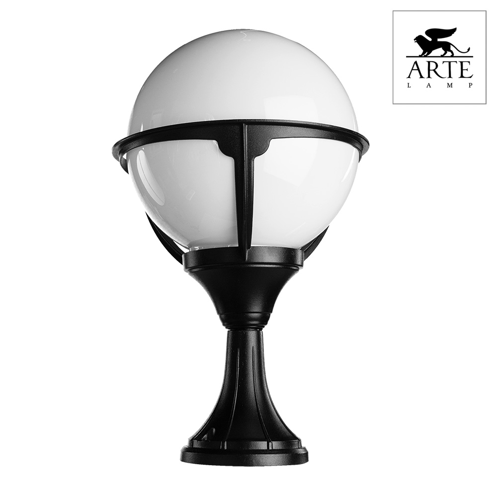 Уличный наземный низкий светильник Arte Lamp Monaco A1494FN-1BK