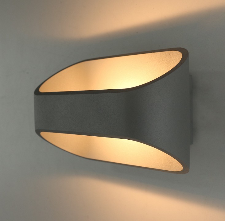 Накладной настенный светильник Arte Lamp Maniglia A1428AP-1GY