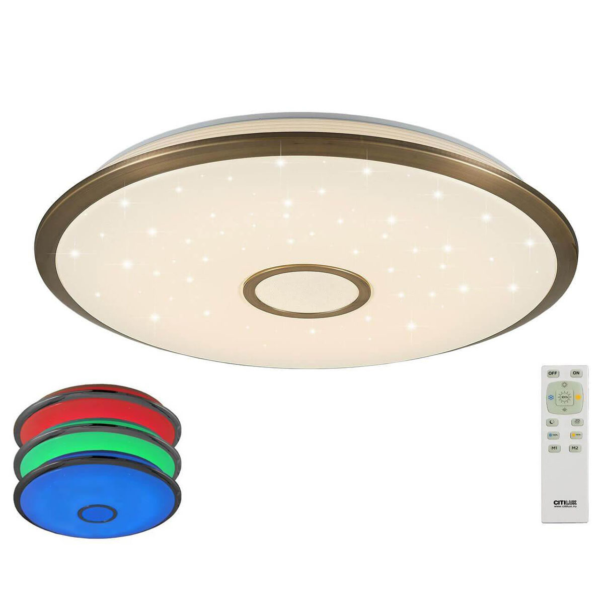 Накладной потолочный светильник Citilux Старлайт CL70333RGB