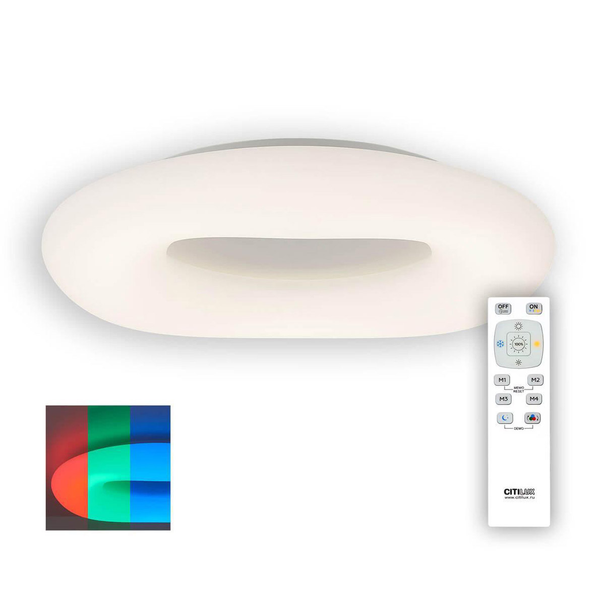 Накладной потолочный светильник Citilux Стратус CL732660RGB
