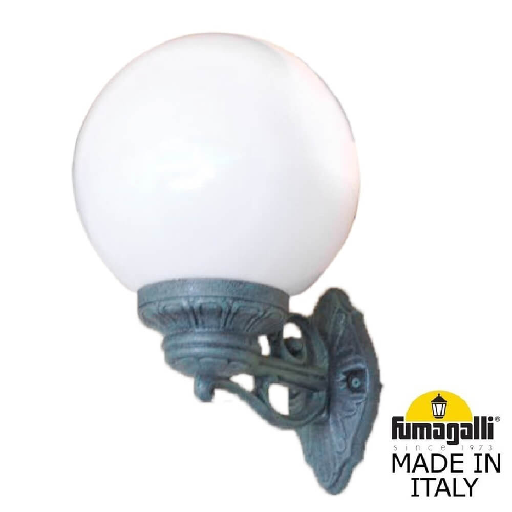 Уличный настенный светильник на штанге Fumagalli Globe 250 G25.131.000.VYE27