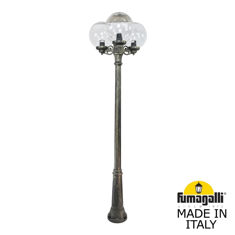 Уличный фонарный столб Fumagalli Globe 300 G30.157.S30.BXE27