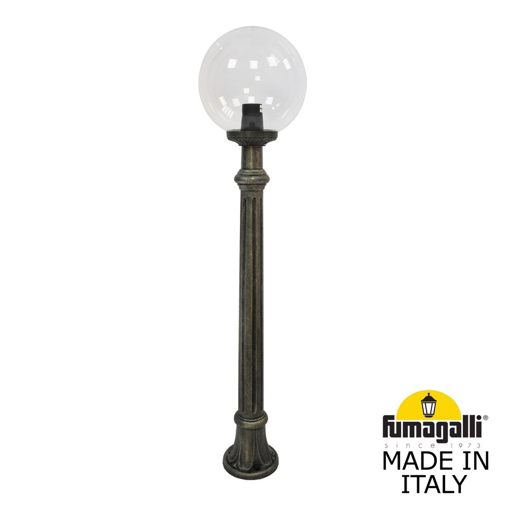 Уличный наземный высокий светильник Fumagalli Globe 300 G30.163.000.BXE27