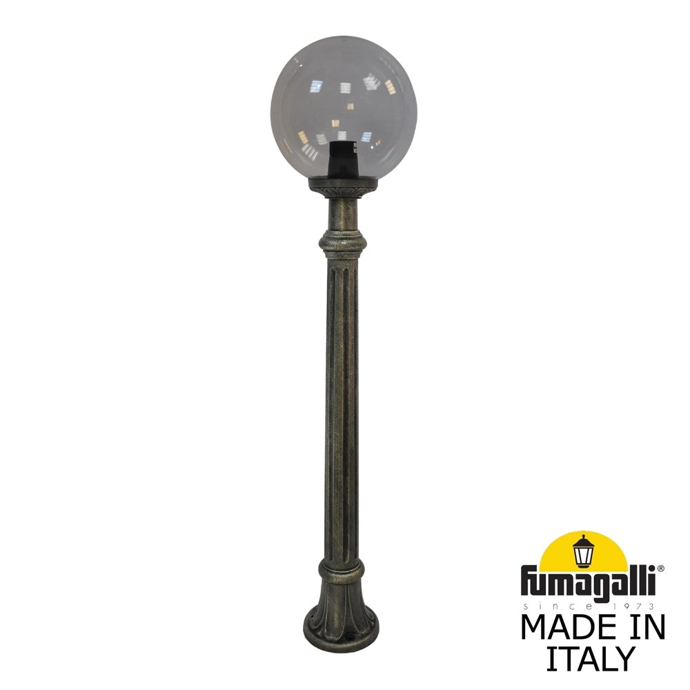 Уличный наземный высокий светильник Fumagalli Globe 300 G30.163.000.BZE27