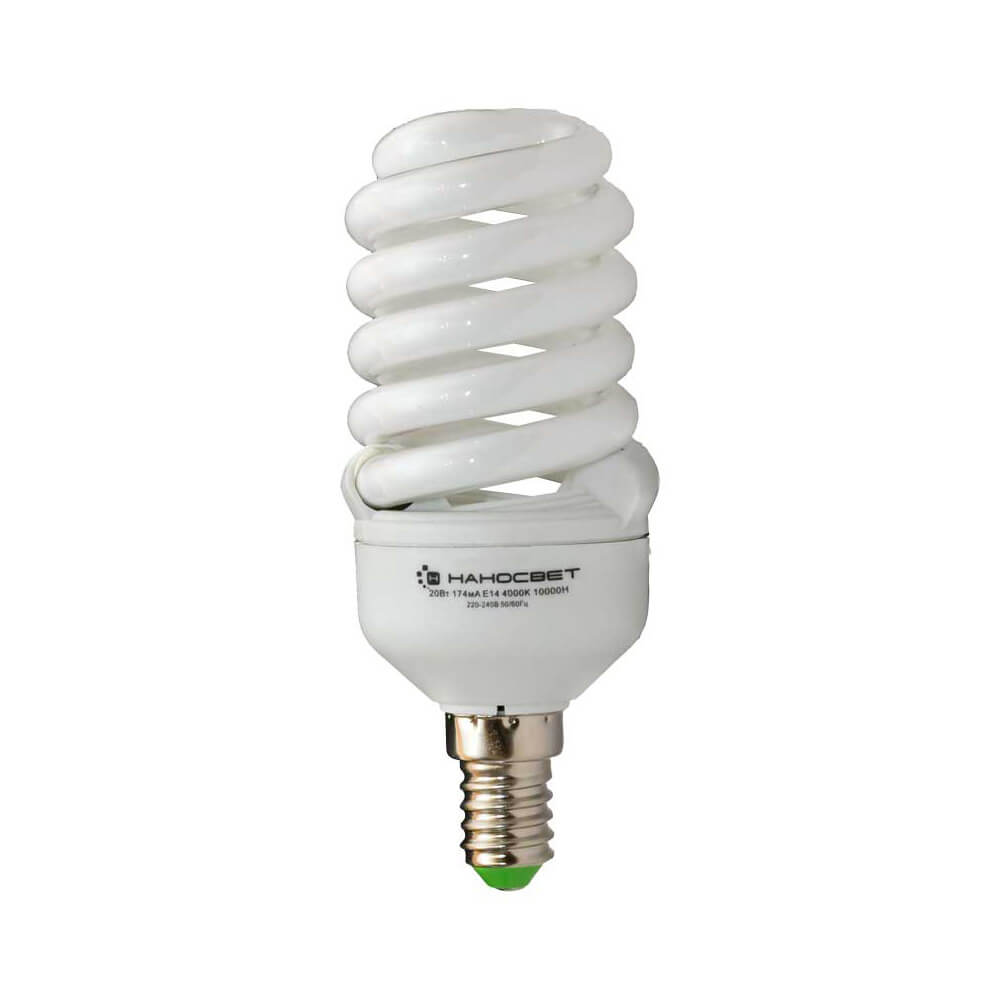 Энергосберегающая лампа Наносвет ES-SPU15/E14/840 E061 E14 15W