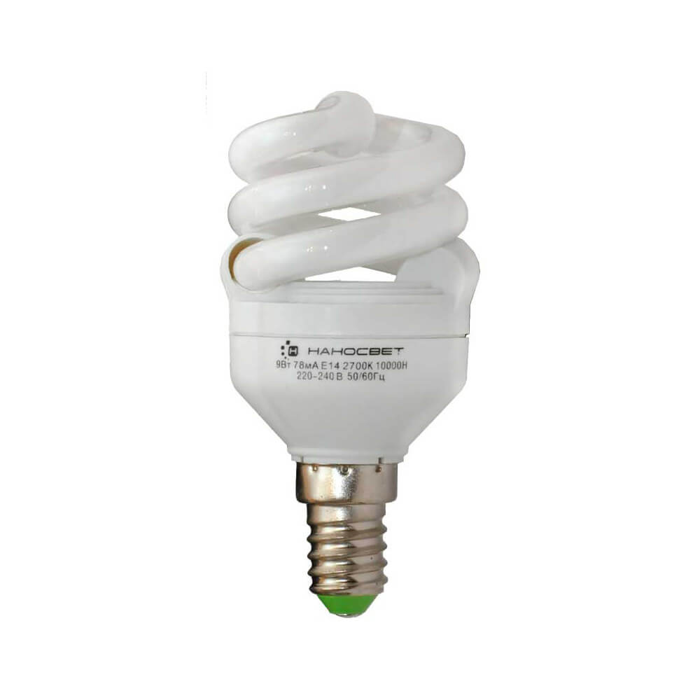 Энергосберегающая лампа Наносвет ES-SPU09/E14/827 E079 E14 9W