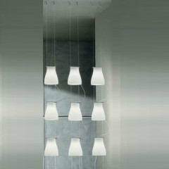 Светильник потолочный подвесной De Majo 0BELL0S35 BELL S3V