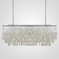 Подвесная люстра Imperium Loft Rectangle Shell Chandelier 2 Cascades 75535-22