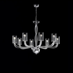 Светильник потолочный подвесной De Majo 0GLAC0K08 GLACE K8