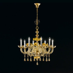 Светильник потолочный подвесной De Majo 0MADR0K08 MADRIGALESCO K8