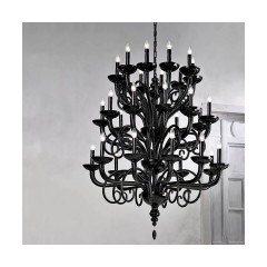 Светильник потолочный подвесной De Majo 060110K30_black 6011 K30