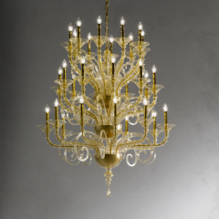 Светильник потолочный подвесной De Majo 060100K30_gold 6010 K10+10+10