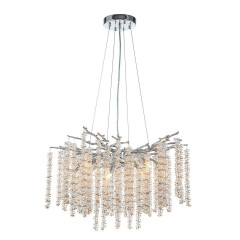 Подвесная люстра Indigo Fruscio 12042/8P Chrome V000446