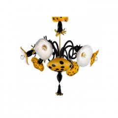 Светильник потолочный подвесной De Majo 0AFRI0K60 AFRIKA POM PON K6