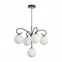 Подвесная люстра Arte Milano Neapol73808 273808/4+1 BK/GD