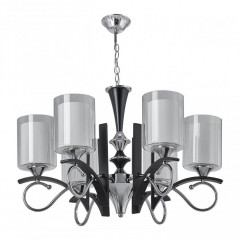 Подвесная люстра Arte Milano Florentia-9167 309167/6 Bk/Ni