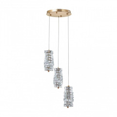 Подвесная светодиодная люстра Arte Milano Venezia 319011/D300/3 GD