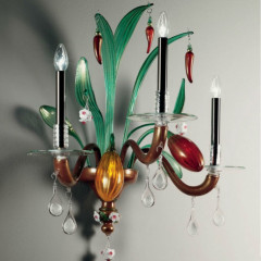 Накладной настенный светильник De Majo 0MURI0A04 MURICANU CHOCOLATE A2+1