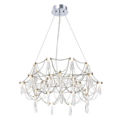 Подвесная светодиодная люстра Modelux Premium ML.5603.600P СН