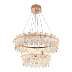 Подвесная светодиодная люстра Modelux Premium ML.6980.800.500P GD