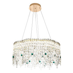 Подвесная светодиодная люстра Modelux ML.2317.700 GD