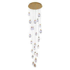 Подвесная светодиодная люстра Modelux ML.88971.25 GD