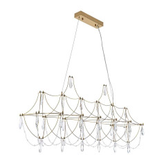 Подвесная светодиодная люстра Modelux Premium ML.5603.1200P BS