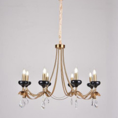 Люстра подвесная Alfa Light F1724-21 E14 Copeer+Black