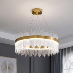 Люстра подвесная Alfa Light F2024-53 LED Титан