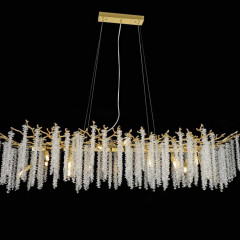 Люстра подвесная Alfa Light F1924-04 GD