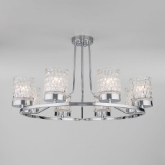 Потолочная люстра Eurosvet Calle 60127/8 хром