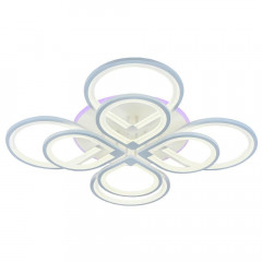 Потолочная светодиодная люстра Profit Light 8000/4+4 WHT